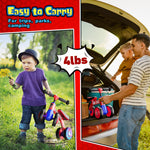 Radio Flyer 3-in-1 Happy Traveler Camper, Ride on Toy, Toddler Carry-On Storage, Ages 2-5