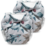 Kanga Care Lil Joey Newborn All in One AIO Cloth Diaper (2pk) Chomp 4-12lbs