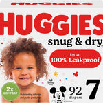Huggies Size 3 Diapers, Snug & Dry Baby Diapers, Size 3 (16-28 lbs), 34 Count, Packaging May Vary