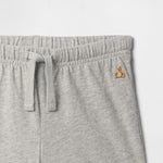GAP Baby Boys Pull-On Shorts Light Heather Grey B08 6-12M
