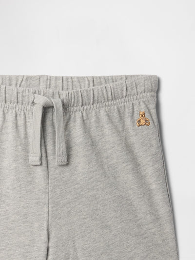 GAP Baby Boys Pull-On Shorts Light Heather Grey B08 6-12M