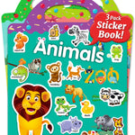 Benresive Reusable Sticker Books for Kids 2-4, Sticker Books for Toddlers 1-3 2-4, Toddler Travel Toys Activities Crafts Gifts - Animals, Dinosaurs and Insect