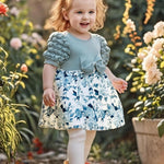 Rosibel Baby Girl Dress Newborn Summer Clothes Casual Puff Sleeve Infant Dresses Cute Outfit for Kids 6M-3T