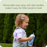 NUK Learner Straw Cup 10oz - Toddler Cup with Soft Straw for Easy Drinking Suitable for Ages 8 Months and Up