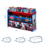 Marvel Spider-Man Deluxe 9 Bin Design and Store Toy Organizer by Delta Children, Greenguard Gold Certified
