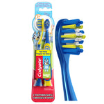 Colgate Bluey Extra Soft Toothbrush for Kids, Kids Toothbrush Pack with Built in Suction Cup Toothbrush Holder, Designed for Children Ages 2 and Up, Extra Soft Bristles, 2 Pack