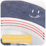 Peecabe Baby Baseball Cap Toddler Infant Boys Girls Sun Hat Breathable Cute Hats for Spring Summer 6M-3T (US, Age, 6 Months, 24 Months, Navy Cloth Fabric)