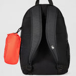 Nike Unisex Children's Backpack (20 L, Older Children) Backpack, Black/Orange/White, Einheitsgröße, Sports