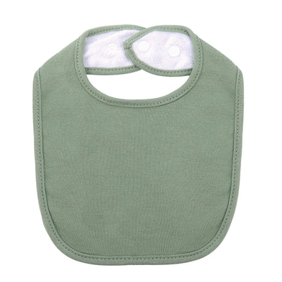 Hakochia Waterproof Baby Bibs Organic Cotton Soft and Absorbent 4-Layer Unisex Baby Bandana Bibs With Adjustable Snaps for Boys Girls Feeding, Teething, Drooling,3-36 Months 10 Pack