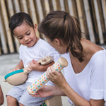 PlanToys® Wooden Rain Maker Musical Toy for Toddlers | Baby Rain Stick for Sensory & Auditory Development | Eco-Friendly Educational Toy for 12+ Months