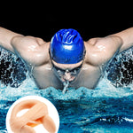 7 Pieces Swimming Nose Clip Silicone Nose Plug Protector with Elastic Rope for Kids and Adults Swimming Using