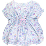 RuffleButts Fairytale Garden Ruffle Trim Cover-Up - 4T/5