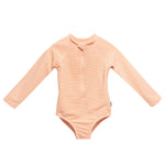 Gerber Toddler Girls' Rashguard, Peach, 2T