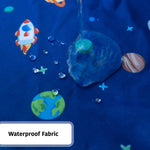 Torange Baby Bib, Long Sleeve Bib for Toddler, Waterproof Bibs for Baby, Baby-Led Weaning Smock, Machine Washable Feeding Bib