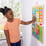 Melissa & Doug My First Daily Magnetic Calendar, Classroom Calendar for Kids Activities with Weather & Seasons, Preschool Toys for Girls & Boys Ages 4+
