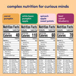 Cerebelly Organic Baby Food Pouches, Veggie & Bone Broth Purees, 16 Nutrients, No Added Sugar, Non-GMO, Toddler Snacks, 6 Flavors, 4oz, 8 Pack