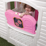Step2 Sweetheart Kids Playhouse, Indoor/Outdoor Playset, Interactive Play with Sounds, Made of Durable Plastic, For Toddlers 1.5+ Years Old