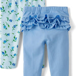 The Children's Place Baby Girls' and Newborn Pull on Pants