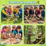 Bug Catcher for Kids, Bug Catcher Kit for Kids with Insect Net and Tweezers, Insect Habitat, Outdoor Toy for Ages 4-8, Bug Box, Birthday Gift for Age Boys Ages 4 5 6 7 8-12 Boys Girls