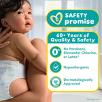 Pampers Baby Diapers - Swaddlers - Size 0, 84 Count, Ultra Absorbent Disposable Newborn Diaper