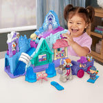Fisher-Price Little People Toddler Toys Disney Frozen Arendelle Adventures Playset, Anna Elsa Olaf & Kristoff Figures, Kids Ages 18+ Months (Amazon Exclusive)