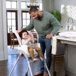 Ingenuity Trio Foldaway 6-in-1 Baby High Chair, 6 Ways to Use, Toddler Chair, Foldable Legs, 6M-5Y