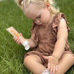 Thinkbaby Mineral Sunscreen for Sensitive Skin, SPF 50 Clear Zinc Oxide Baby Sunblock, 3 Fl Oz, Broad Spectrum UVA/UVB Protection, Natural, Water Resistant, Reef Safe, Vegan