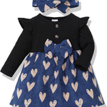 Baby Girl Dress Infant Clothes Newborn Fall Winter Outfits Plaid Dresses Cute Birthday Gifts Holiday Princess Dress for Girls