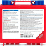 Care Science First Aid Kit, 110 Pieces | Professional Use for Travel, Work, School, Home, Car, Emergency, Survival, Camping, Hiking, and More