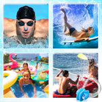 Macarrie 100 Packs Swimming Nose Clip Waterproof Swim Silicone Nose Plugs for Kids Youth Adults Pool, 15 Colors