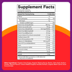 SmartyPants Kids Multivitamin & Immunity Gummies: Vitamins C, D, B6, B12, A, and Zinc for Immune Support, Biotin, Iodine, Gluten Free, Two Fruit Flavors, 60 Count (30 Day Supply)