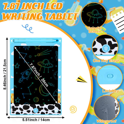 Nezyo 12 Pack Large Toy Party Favors LCD Writing Tablet for Kids 8.5 Inch Cartoon Toys Drawing Tablet Erasable Reusable Electronic Drawing Pads for Birthday Party Supplies Gifts Goodie Bags Stuffers