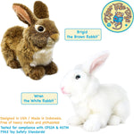 Brigid The Brown Rabbit - 10 Inch Stuffed Animal Plush Bunny