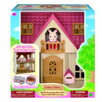 Calico Critters Red Roof Cozy Cottage Dollhouse Playset with Figure, Furniture and Accessories