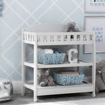Delta Children Infant Changing Table with Pad, White