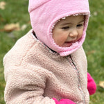 N'Ice Caps Baby Toddler Mittens Kids 2 Pairs Fleece Gloves Winter Warm Sherpa Lined Pack (Black/Navy Pack - Infant No Thumbs, 6-18 Months)