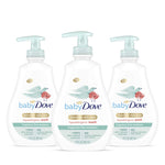 Baby Dove Tip to Toe Baby Body Wash For Baby's Sensitive Skin Sensitive Moisture Washes Away Bacteria, Fragrance-Free and Hypoallergenic Baby Soap, 13 Fl Oz (Pack of 3)