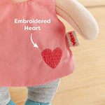 HABA Guardian Angel Mini Doll Lucy- Tiny 6" Angel Baby Doll, A First Baby Doll for Toddlers 1-3 & Angel Plush Toys