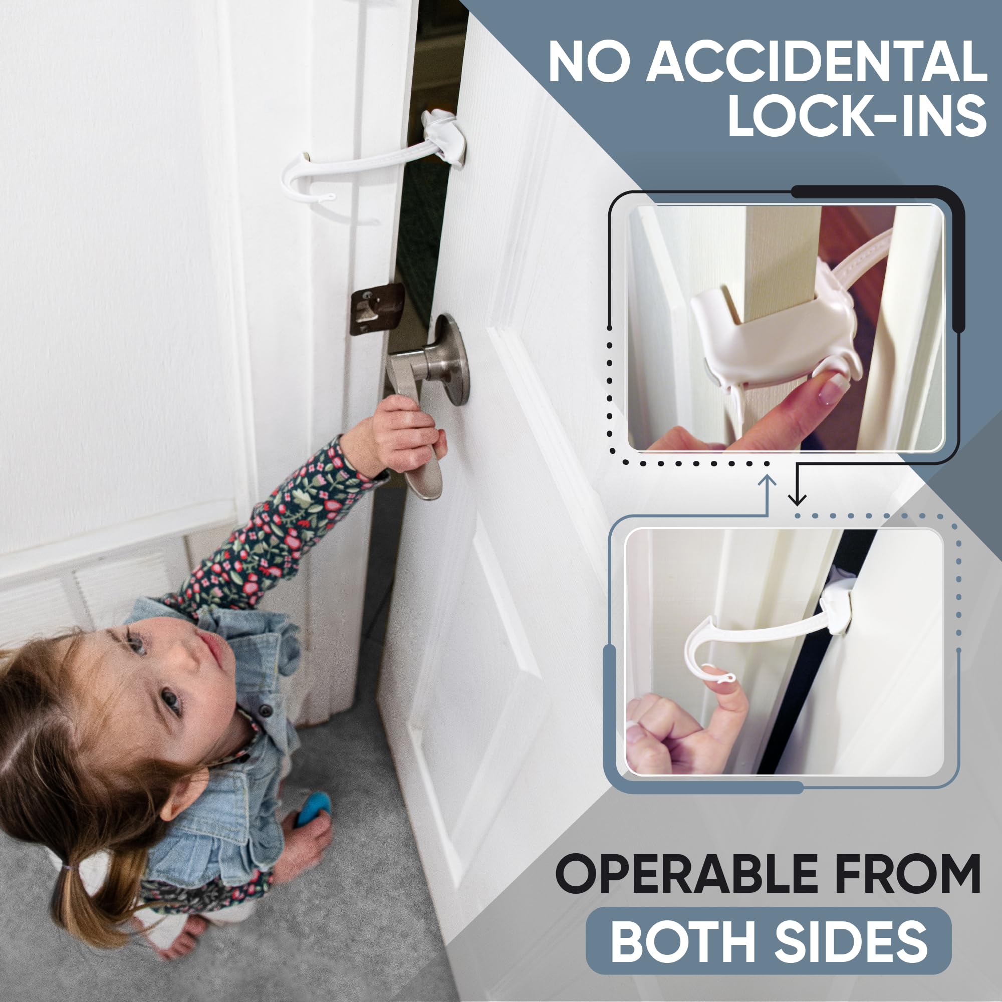 DOOR MONKEY Child Proof Door Lock & Pinch - Door Locks - Door Monkey ...