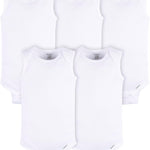 Gerber Baby Girls Multi-Pack Sleeveless Onesies Bodysuit
