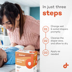 Dealmed A&D Ointment | Diaper Rash Cream for Baby with Vitamins A & D | Moisturizing Skin Protectant | Soothes and Nourishes | Healing Ointment for Dry and Cracked Skin (144 Packets/Box, Pack of 1)