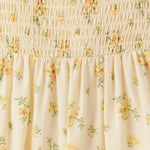 The Children's Place,Baby-Girls,and Newborn Casual Short Sleeve Dress with Diaper CoverYellow Floral,6 Months,9 Months