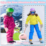 Olreco Toddler Snow Gloves Baby Mittens 6-12 Months Toddler Gloves Waterproof Toddlers Mittens 18-24 Months Baby Winter Mitten