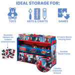 Marvel Spider-Man Deluxe 9 Bin Design and Store Toy Organizer by Delta Children, Greenguard Gold Certified