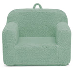 Delta Children Sherpa Cozee Chair - Foam Kids Chair for Ages 18 Months and Up, Sage
