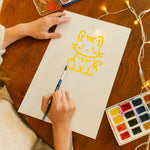 18 PCS Letter Tracing Stencils for Kids Numbers Alphabet Colorful Stencil Mix Car Animal Stencils Writing Practice Kit