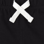 The Children's Place baby boys And Toddler French Terry Shorts, Black/Smoke Gray/New Navy 3 Pack, 6-9 Months US