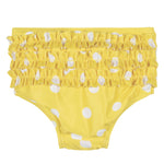 Gerber Baby Girls Baby Toddler Long Sleeved Rashguard Swim Bathing Suit Set White Yellow Lemons 3-6 Months