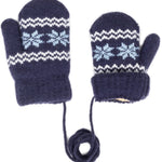 Baby-Winter-Knit-Mittens Soft Warm-Gloves Infant Newborn No Scratch Mittens 0-2 Years