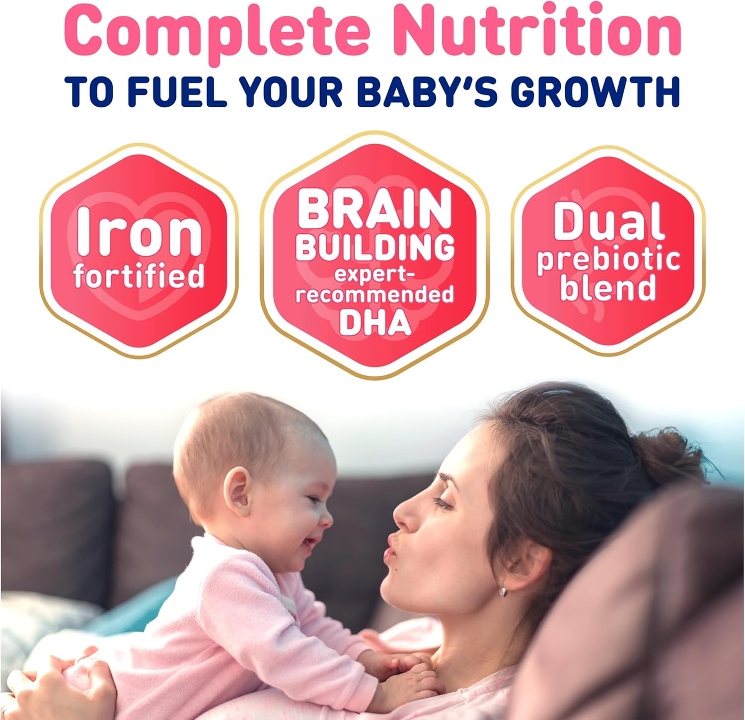 Enfamil A.R. Baby Formula, Added Rice Starch Formula to Reduce Reflux & Spit-Up, DHA for Brain Development, Probiotics to Support Digestive & Immune Health, Baby Milk, 30.4 Oz Box, 4 Count